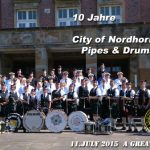 con-pad 10 Jahre City of Nordhorn Pipes & Drums